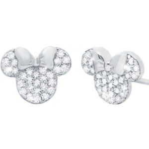 Disney Minnie Mouse Icon Stud Earrings By Crislu
